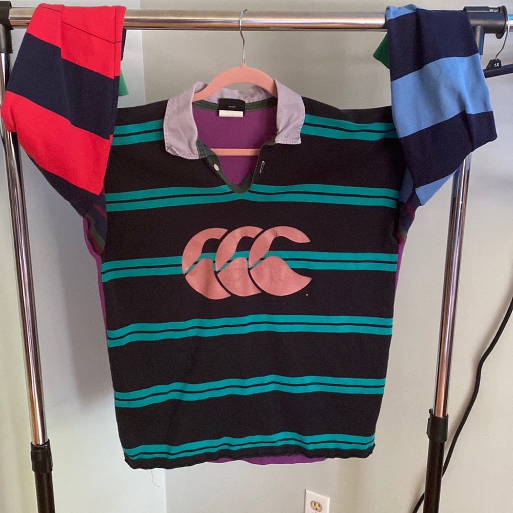 Canterbury of New Zealand - Vintage UGLIES LONG SLEEVE RUGBY JERSEY Size XL